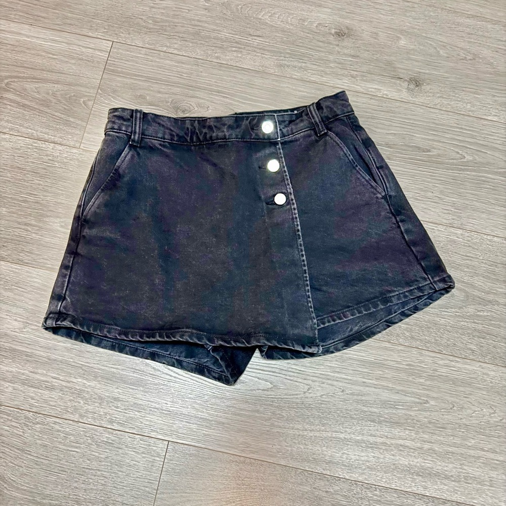 Zara High Waist Black Skirt